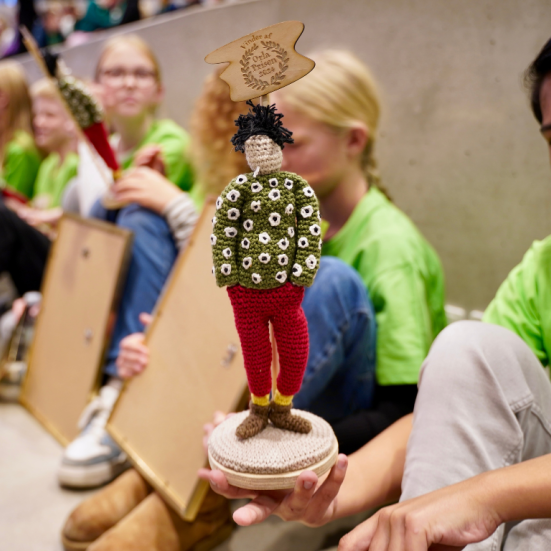 Billede af Orla-statuette fra 2025